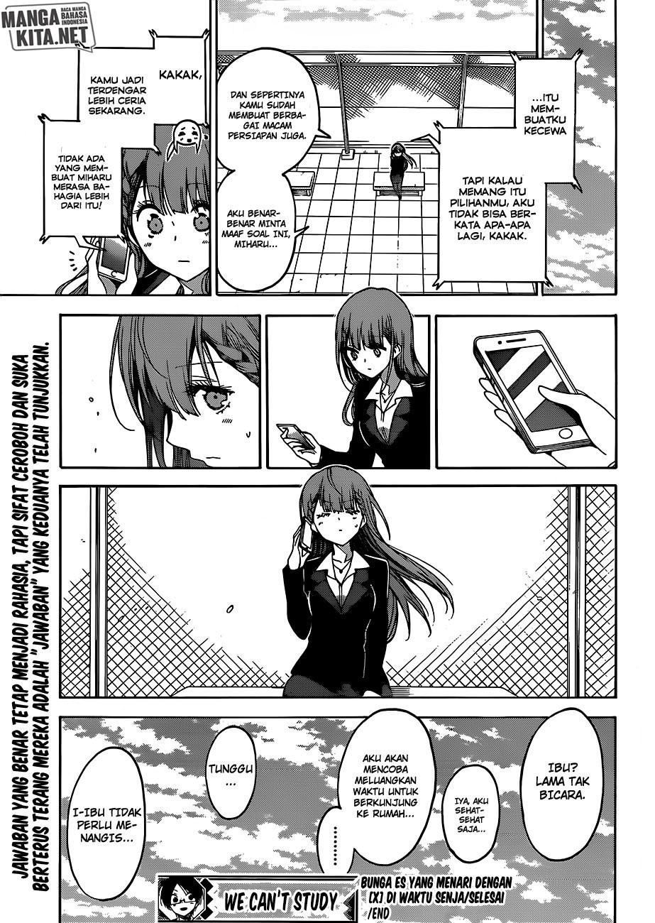 Bokutachi wa Benkyou ga Dekinai Chapter 102