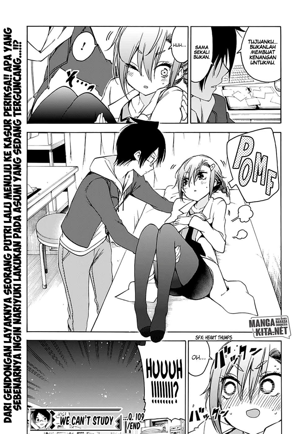 Bokutachi wa Benkyou ga Dekinai Chapter 109