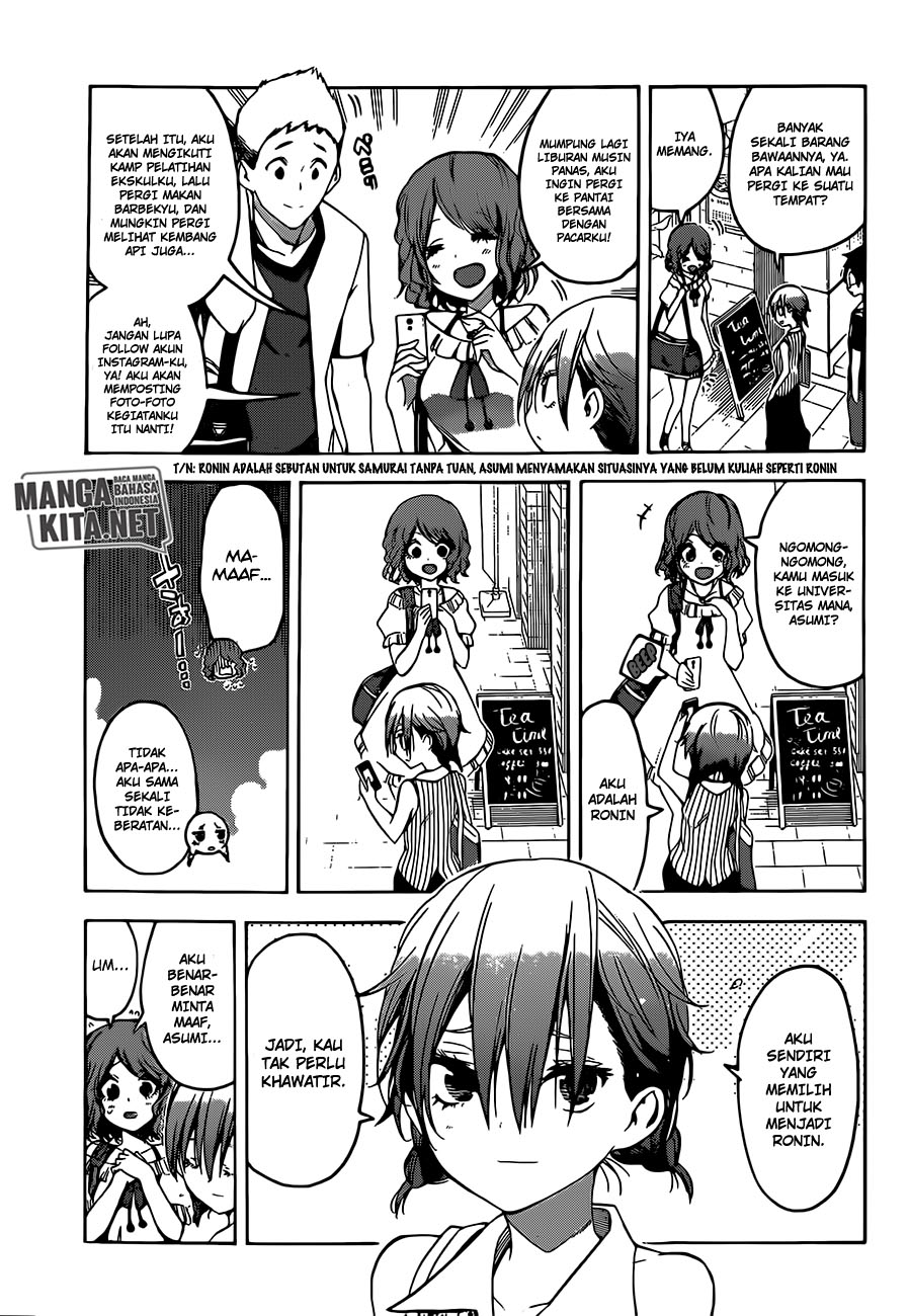 Bokutachi wa Benkyou ga Dekinai Chapter 40