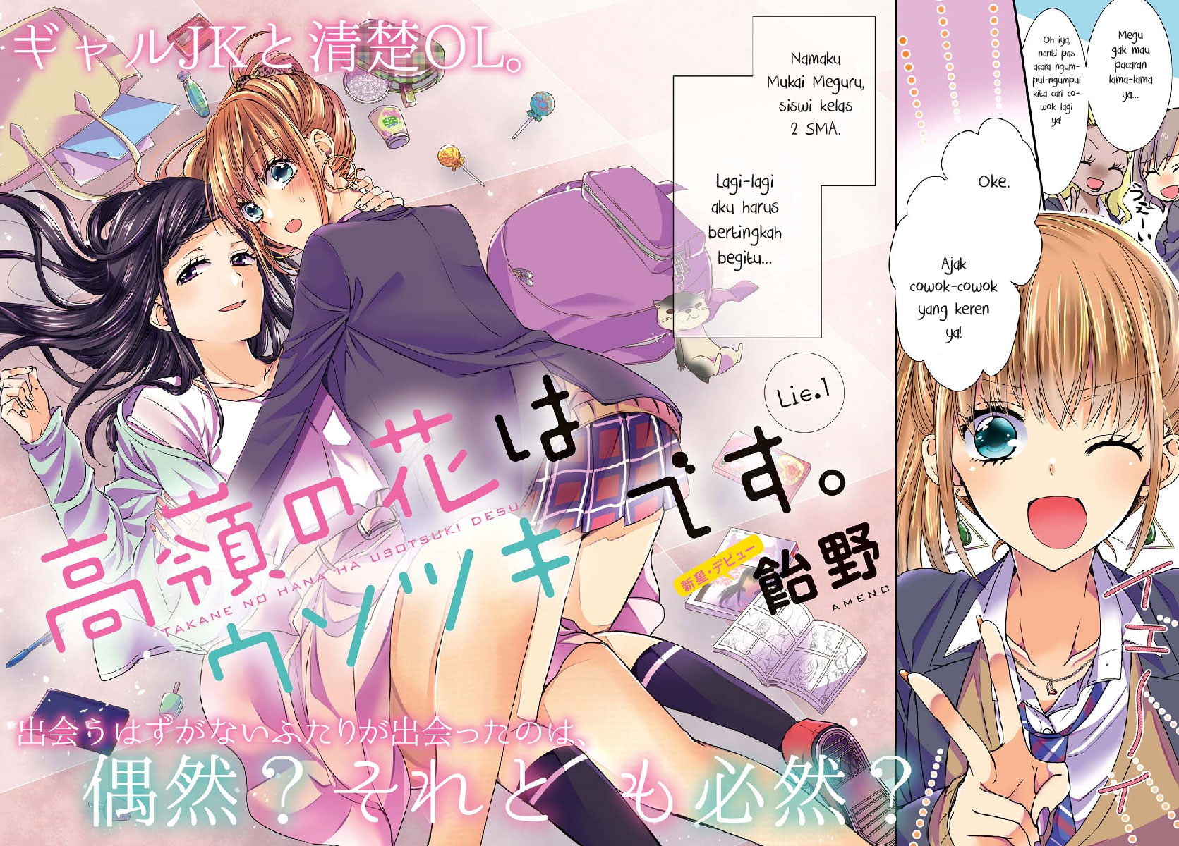 Takane no Hana wa Usotsuki desu Chapter 1