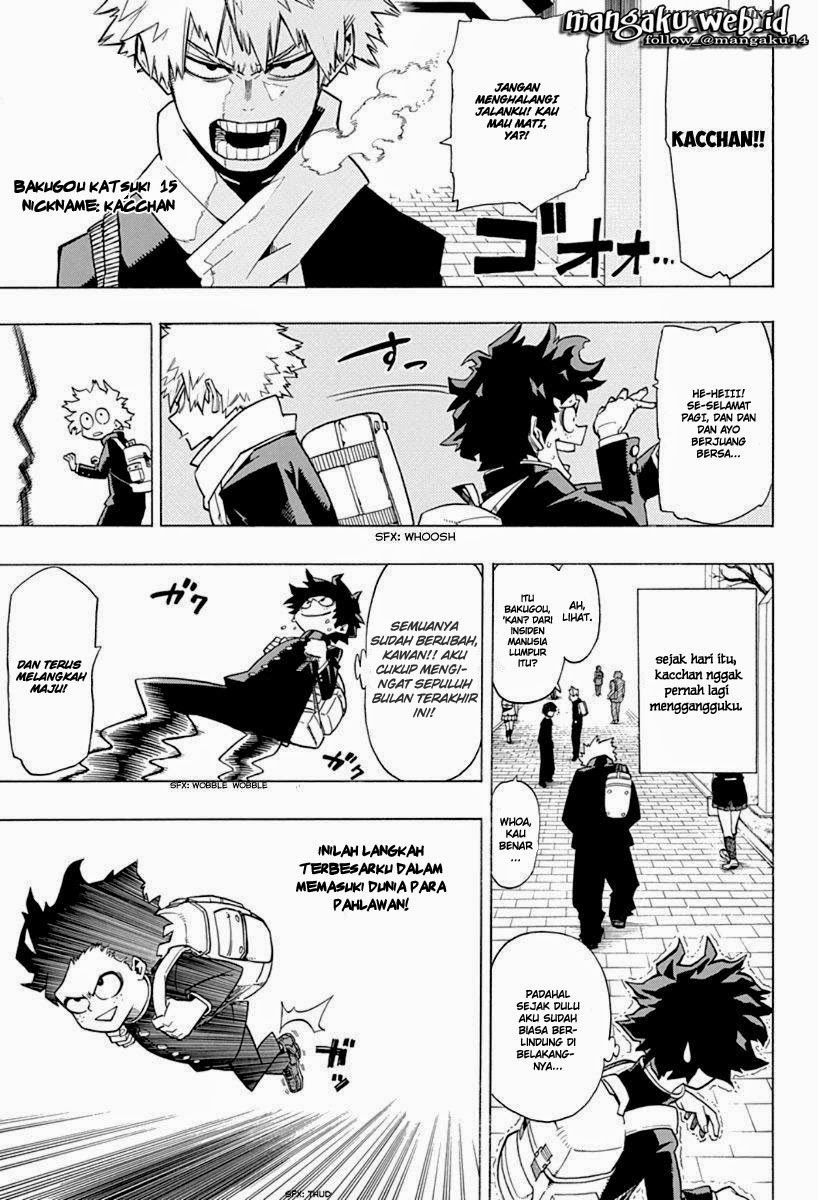 Boku no Hero Academia Chapter 3