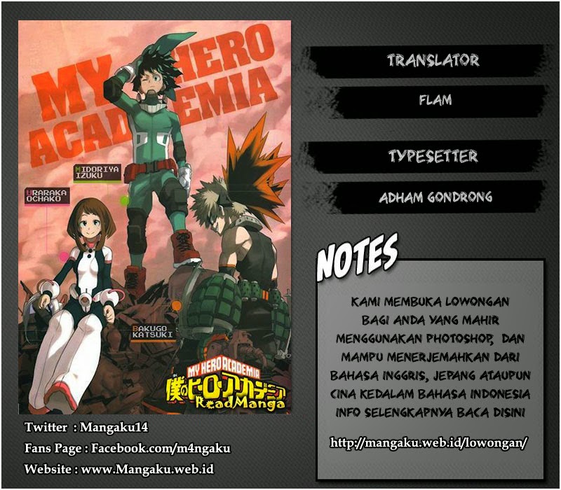 Boku no Hero Academia Chapter 6