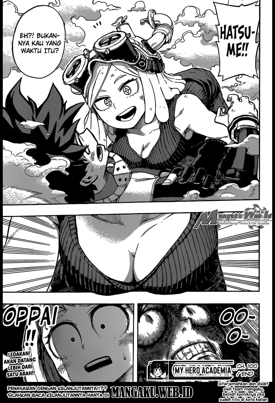 Boku no Hero Academia Chapter 100