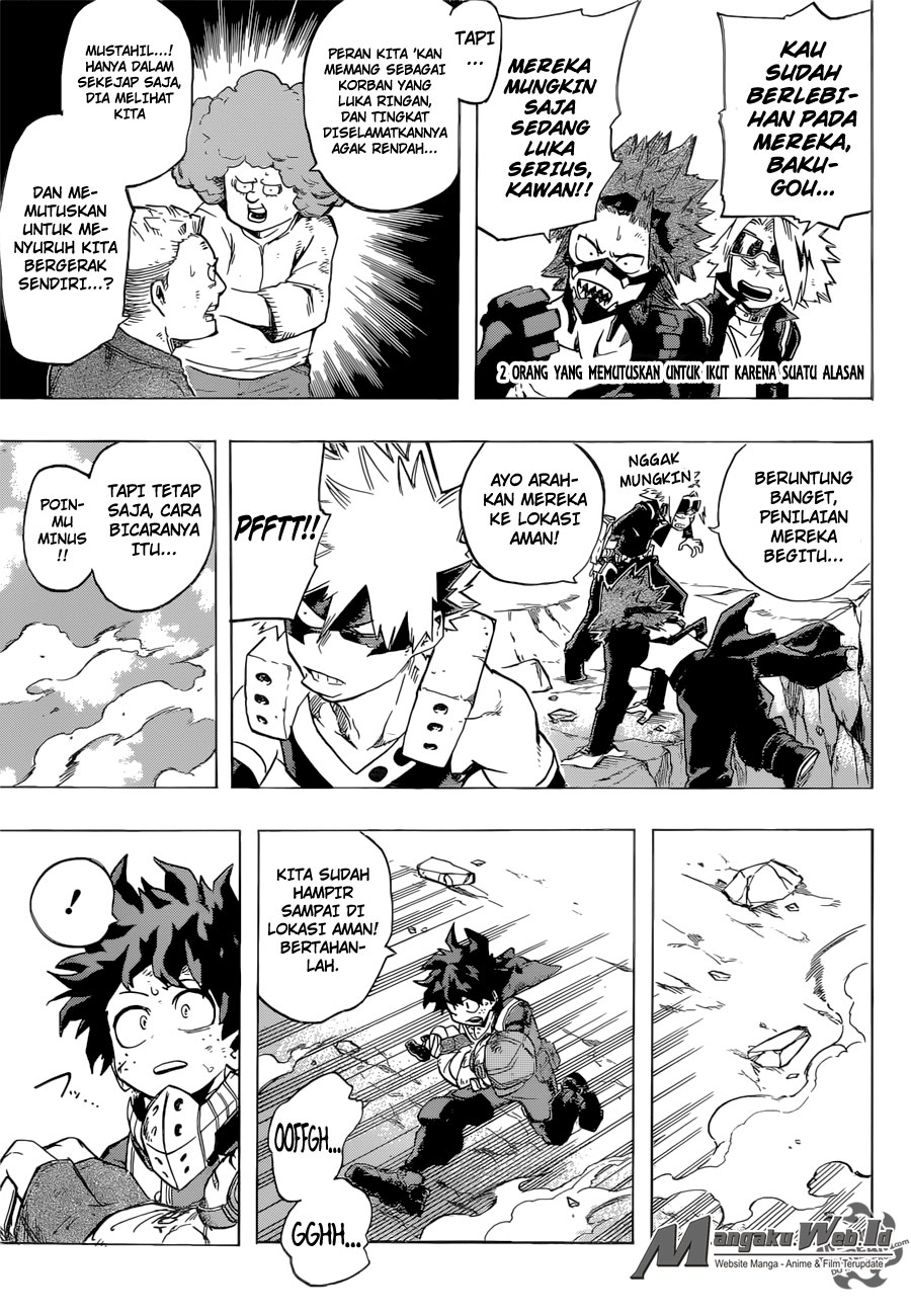 Boku no Hero Academia Chapter 110