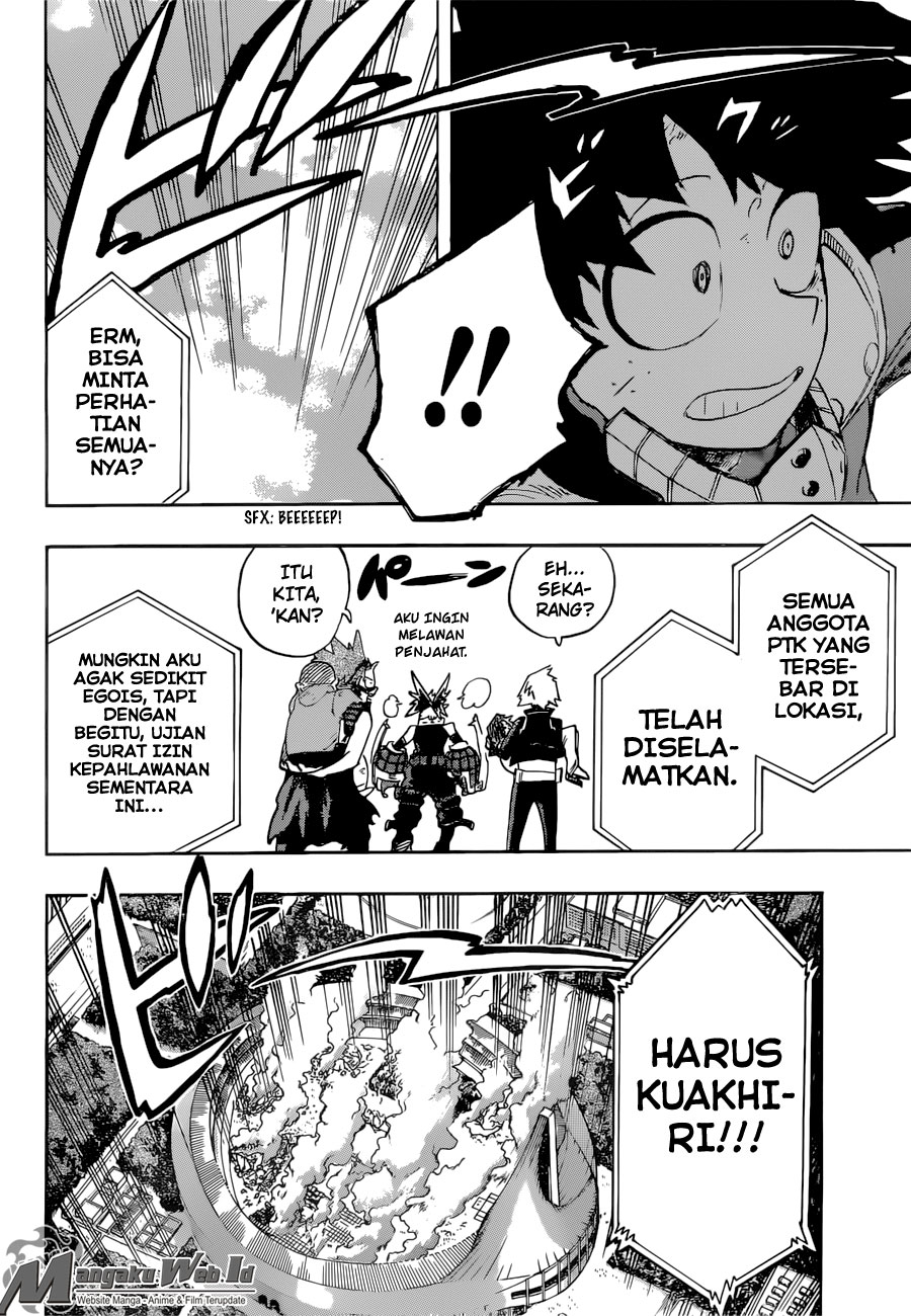 Boku no Hero Academia Chapter 113