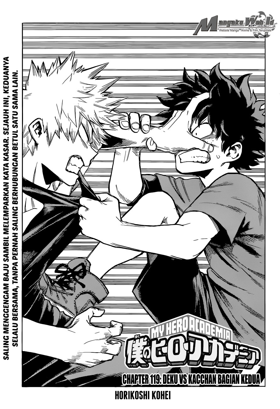 Boku no Hero Academia Chapter 119