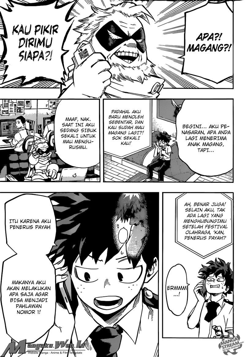 Boku no Hero Academia Chapter 124