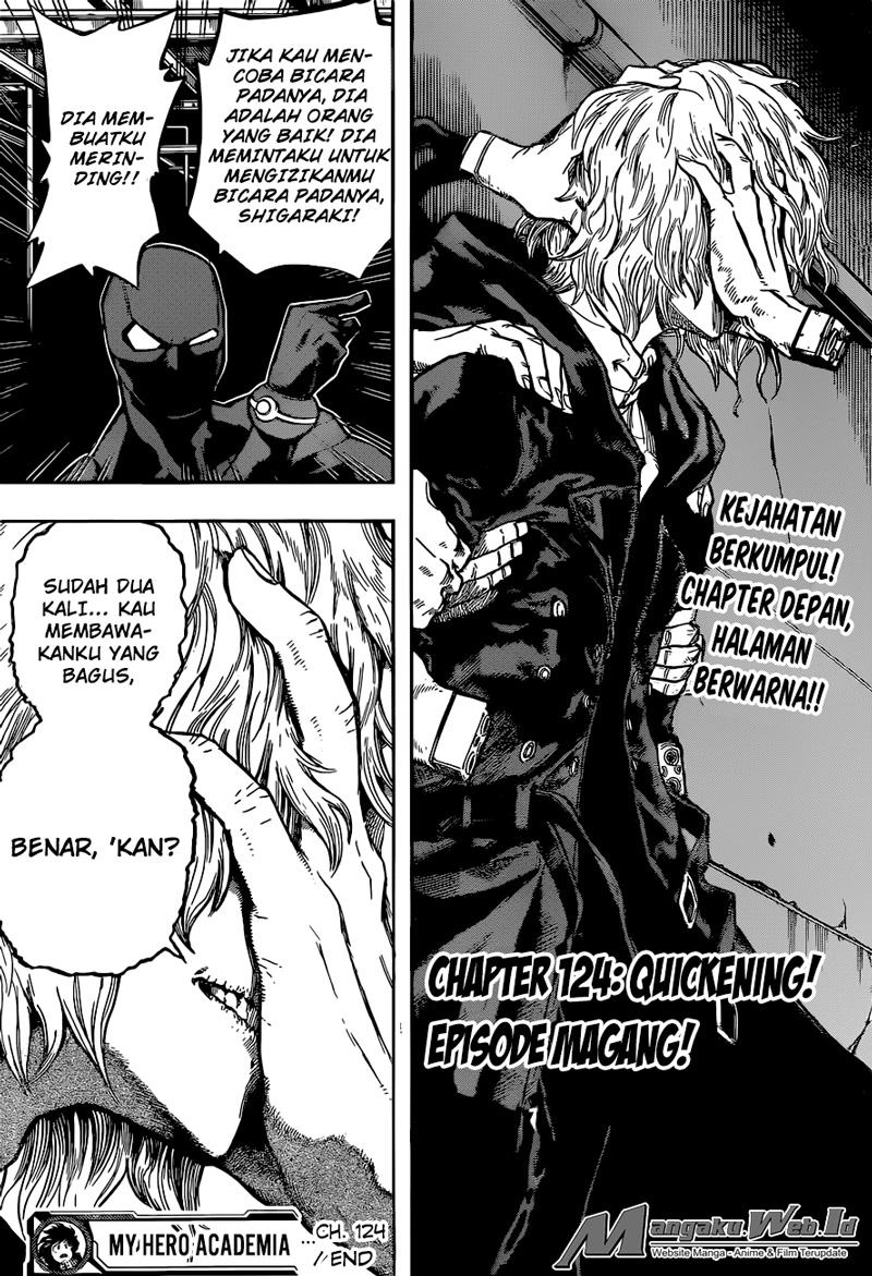 Boku no Hero Academia Chapter 124