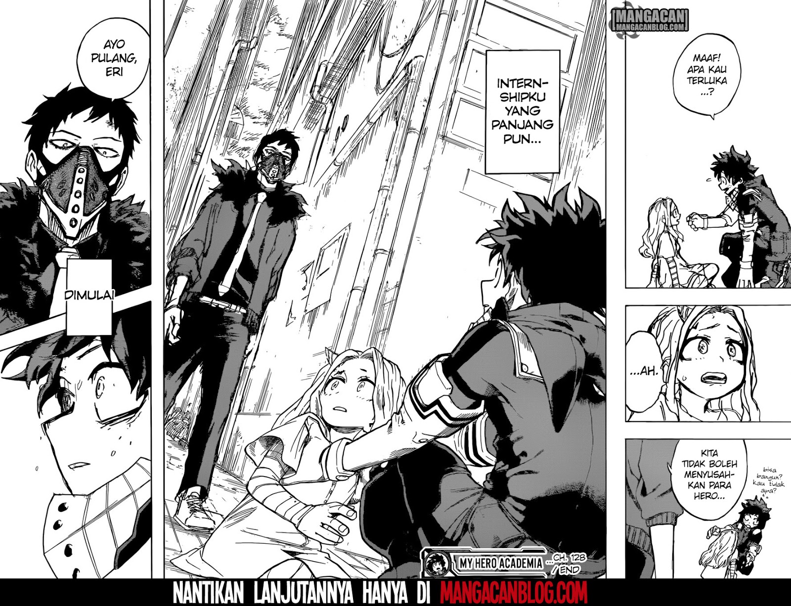 Boku no Hero Academia Chapter 128