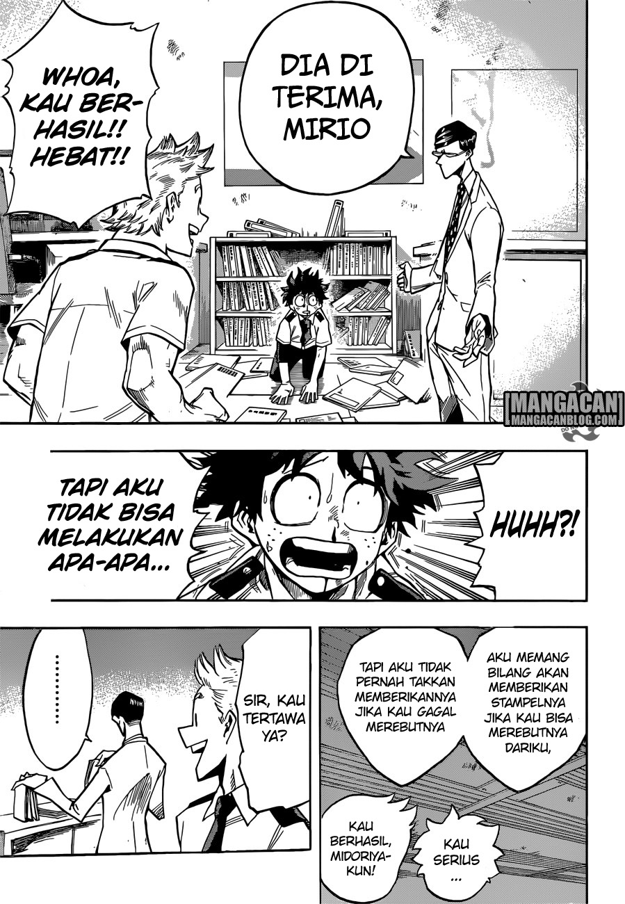 Boku no Hero Academia Chapter 128