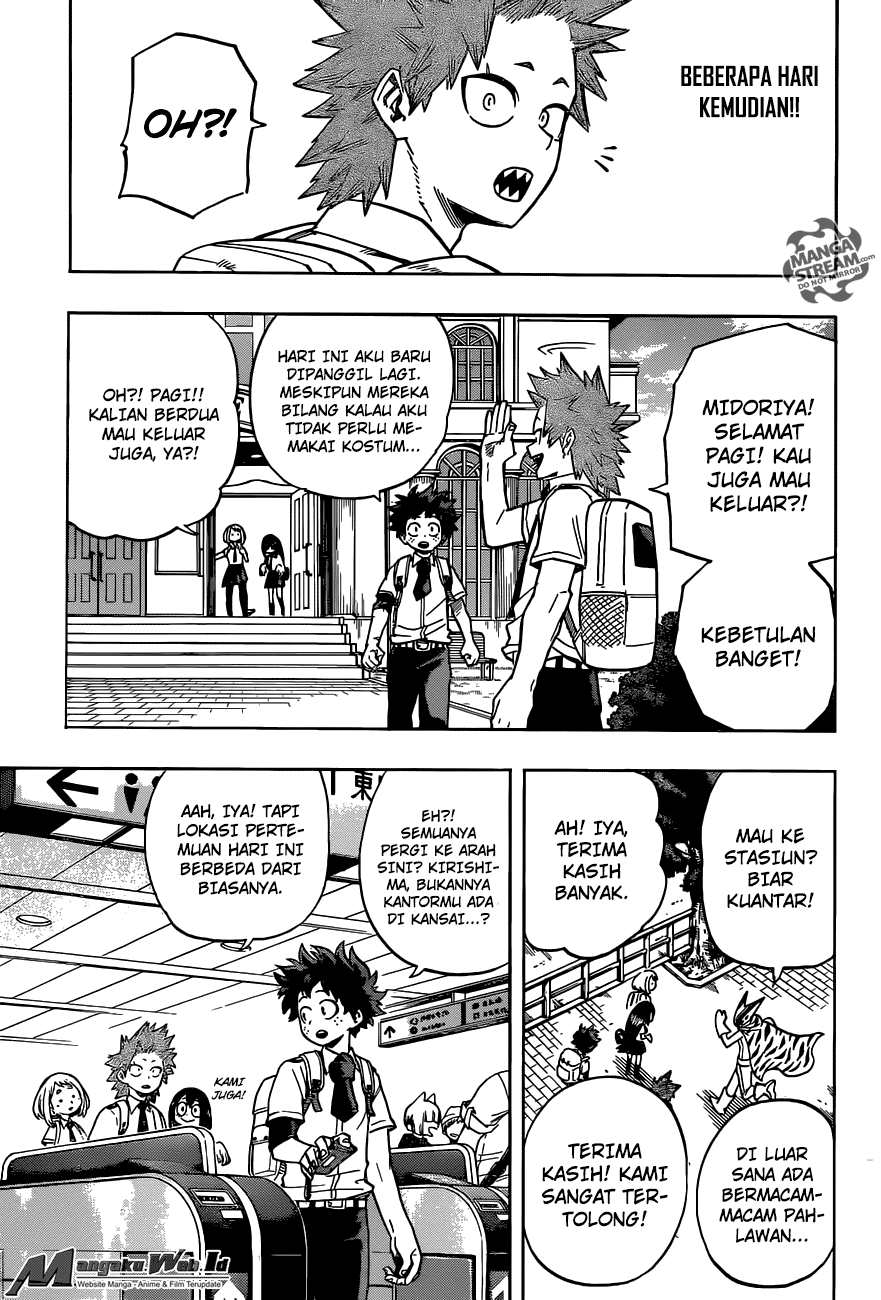 Boku no Hero Academia Chapter 134