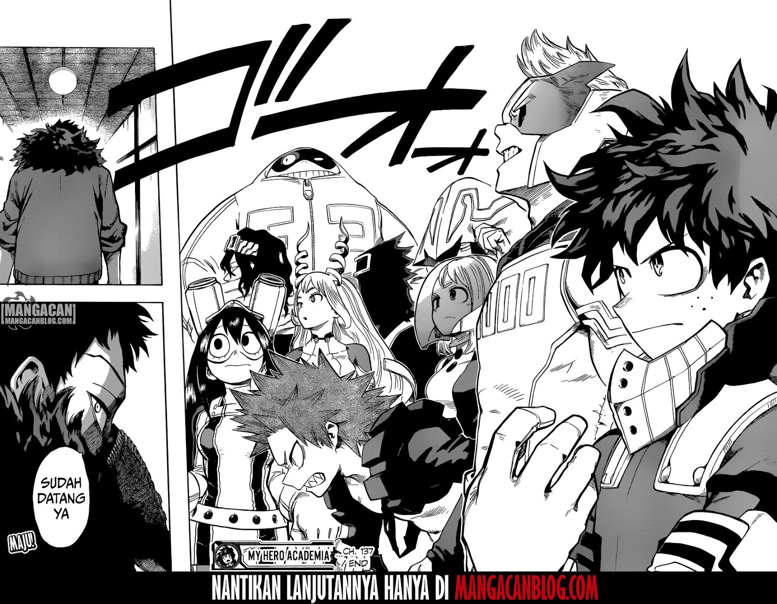 Boku no Hero Academia Chapter 137