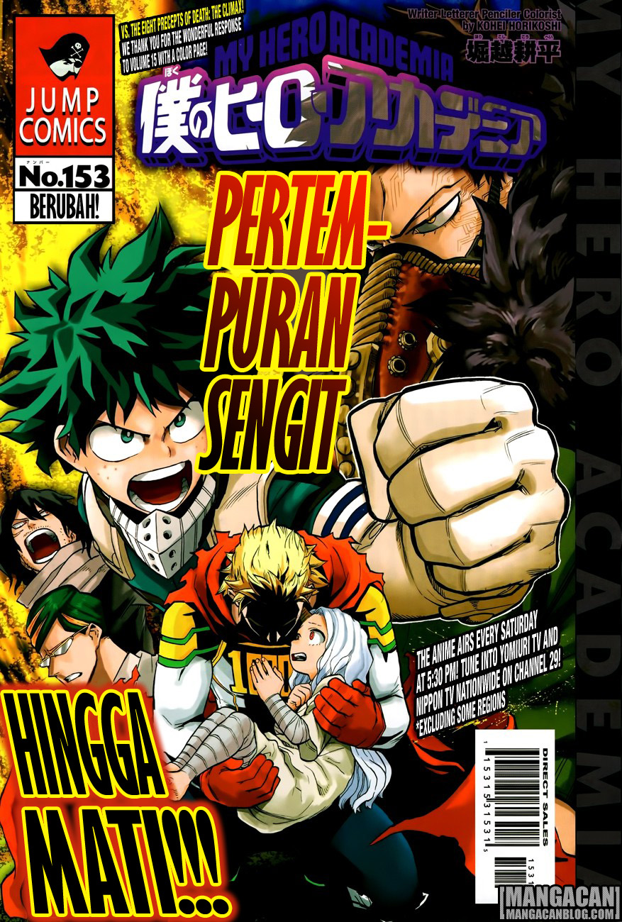 Boku no Hero Academia Chapter 153