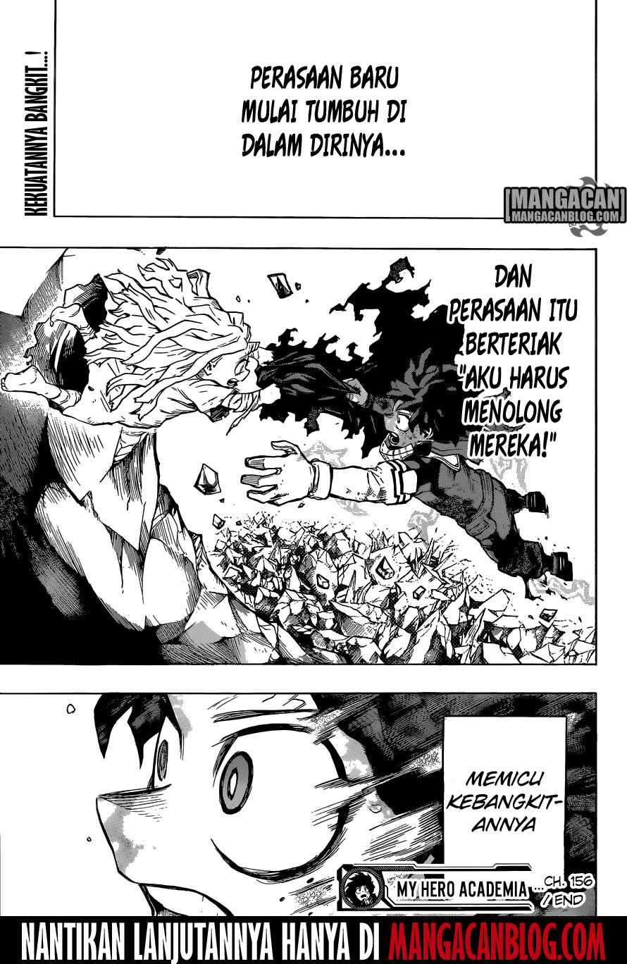 Boku no Hero Academia Chapter 156