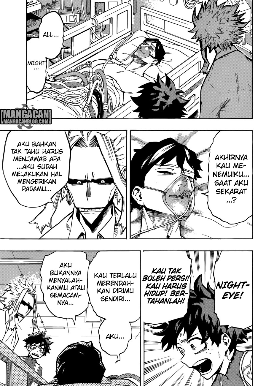 Boku no Hero Academia Chapter 161