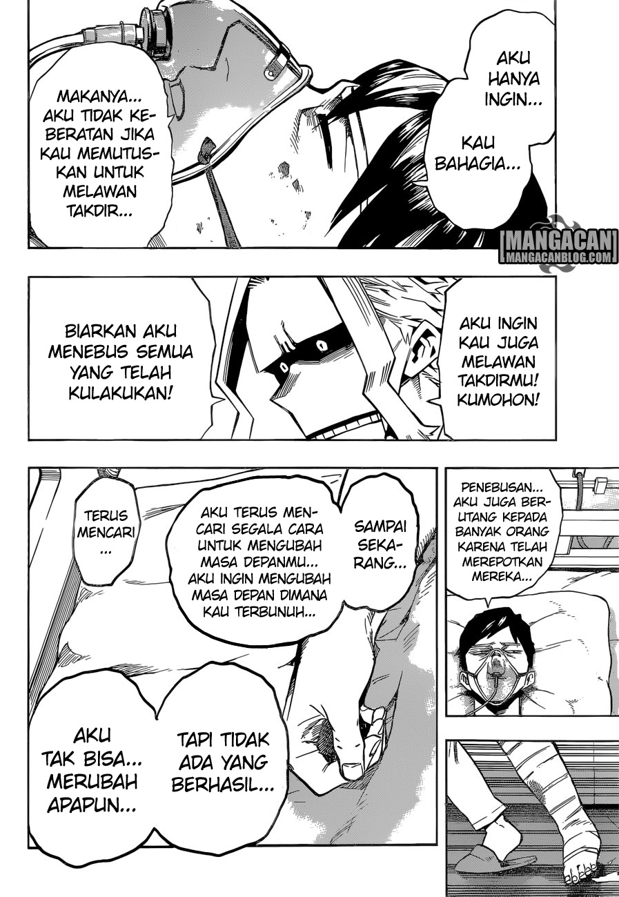 Boku no Hero Academia Chapter 161