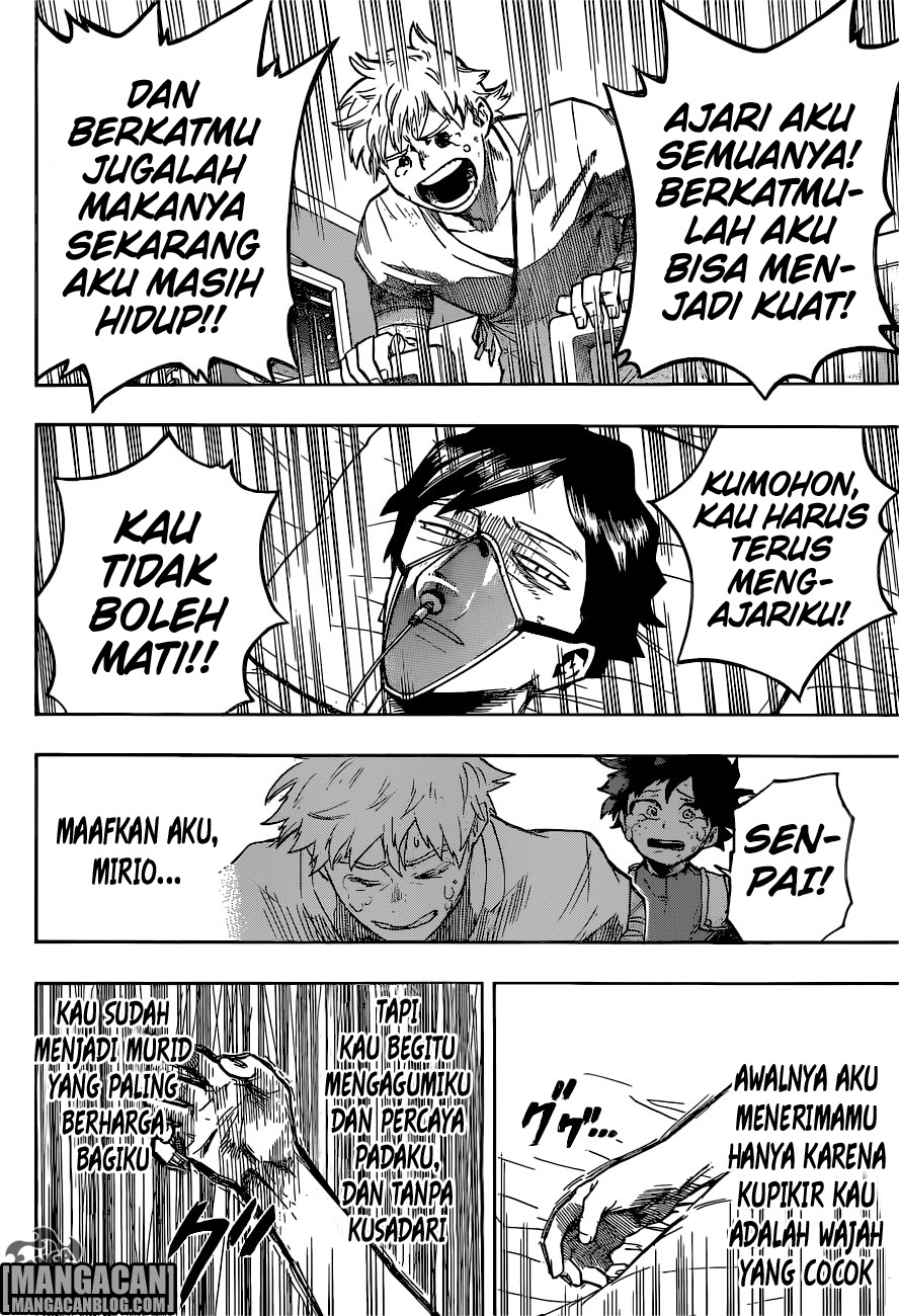 Boku no Hero Academia Chapter 161