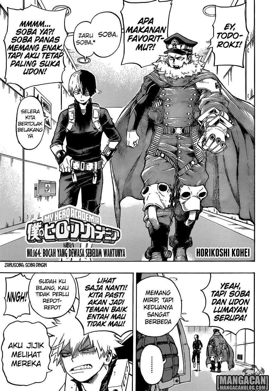 Boku no Hero Academia Chapter 164