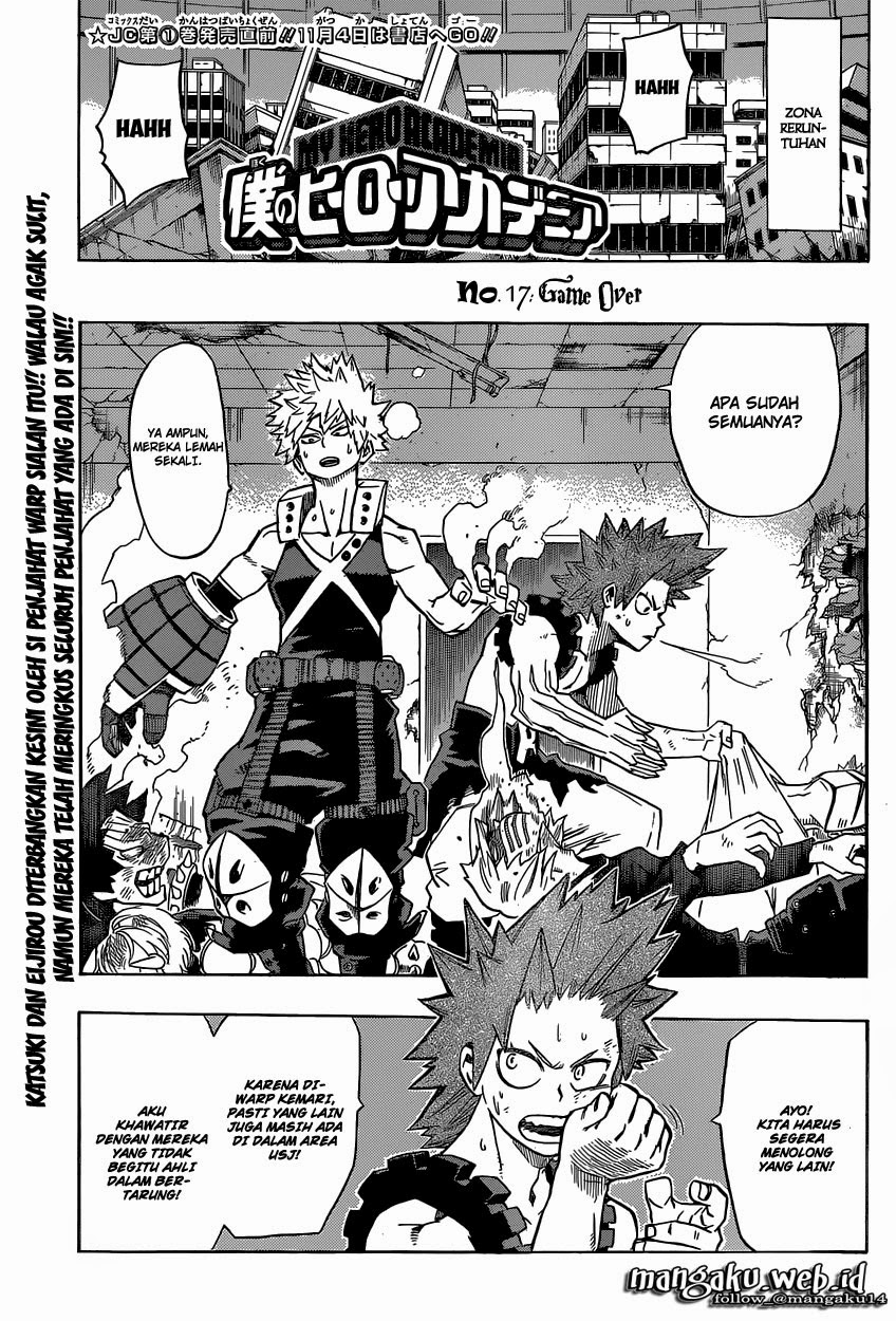 Boku no Hero Academia Chapter 17