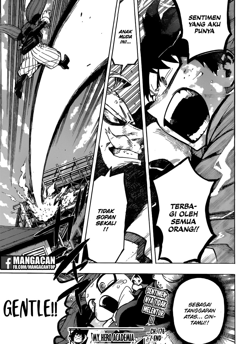 Boku no Hero Academia Chapter 176