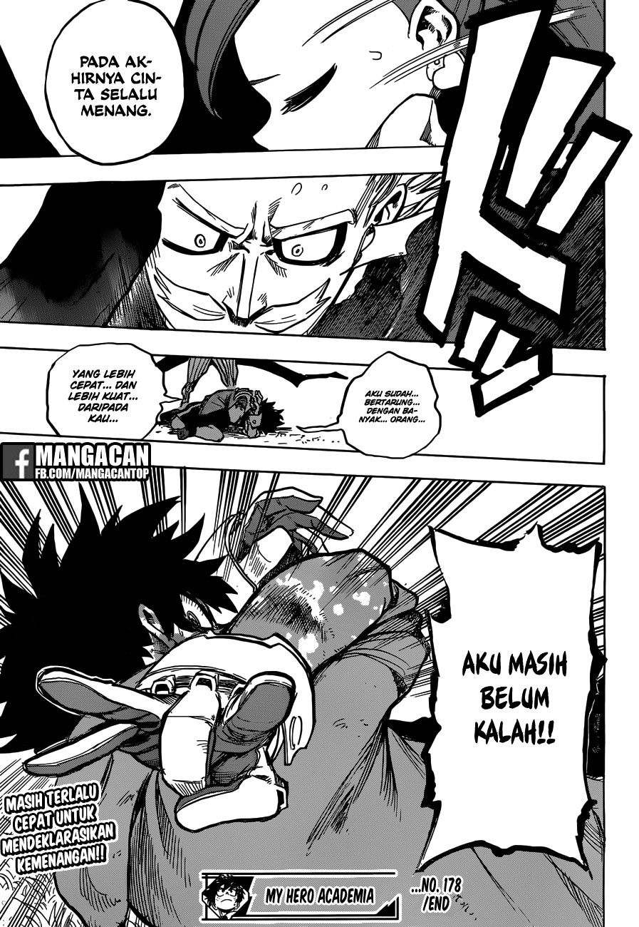 Boku no Hero Academia Chapter 178