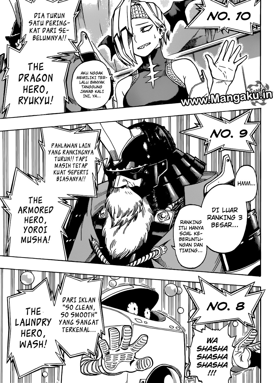 Boku no Hero Academia Chapter 184