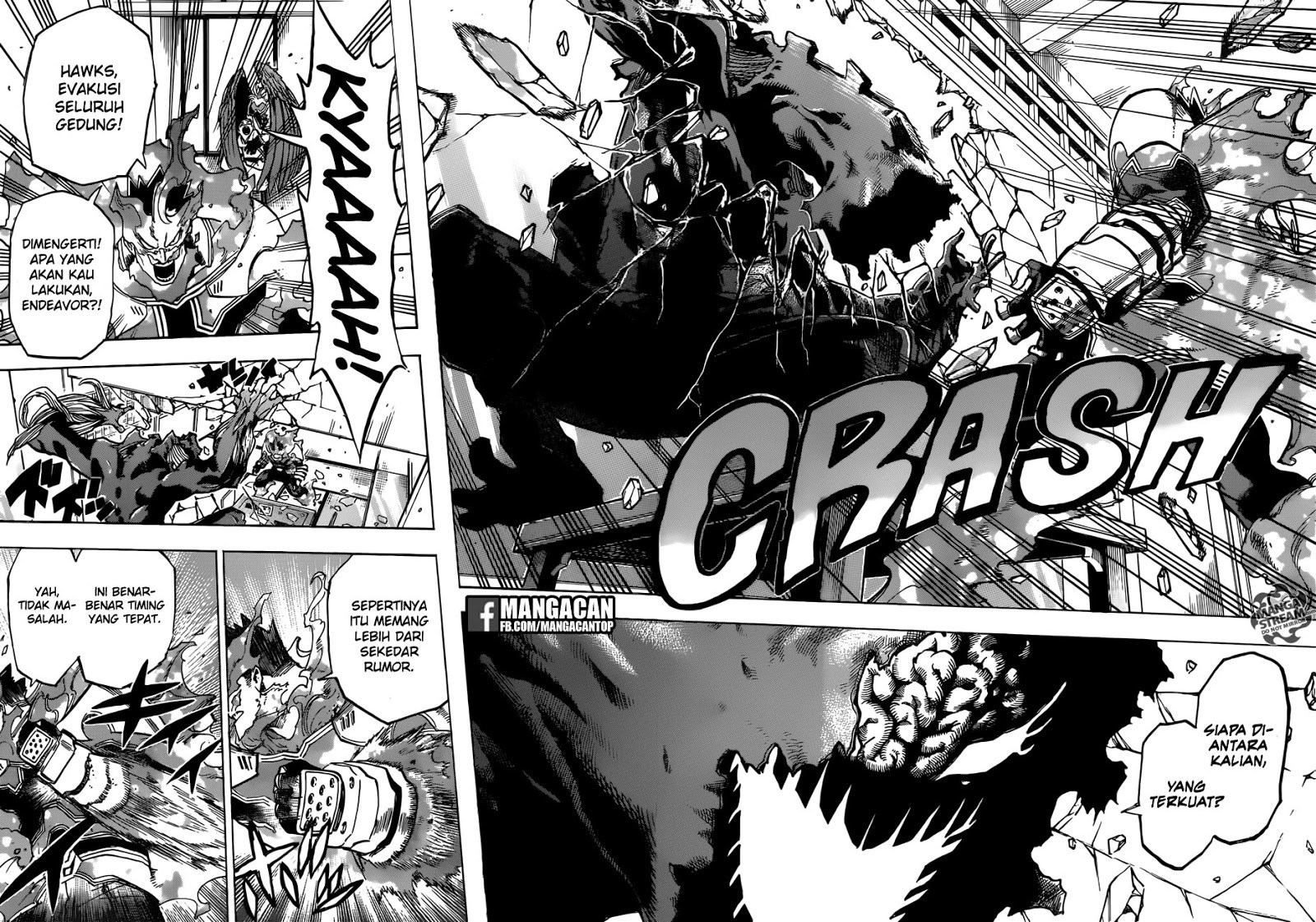 Boku no Hero Academia Chapter 186