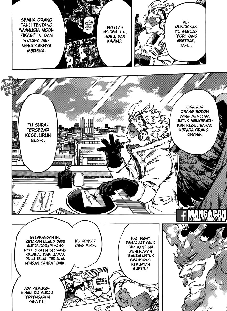 Boku no Hero Academia Chapter 186