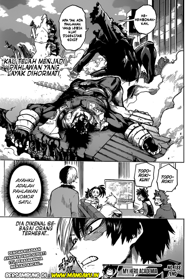 Boku no Hero Academia Chapter 188