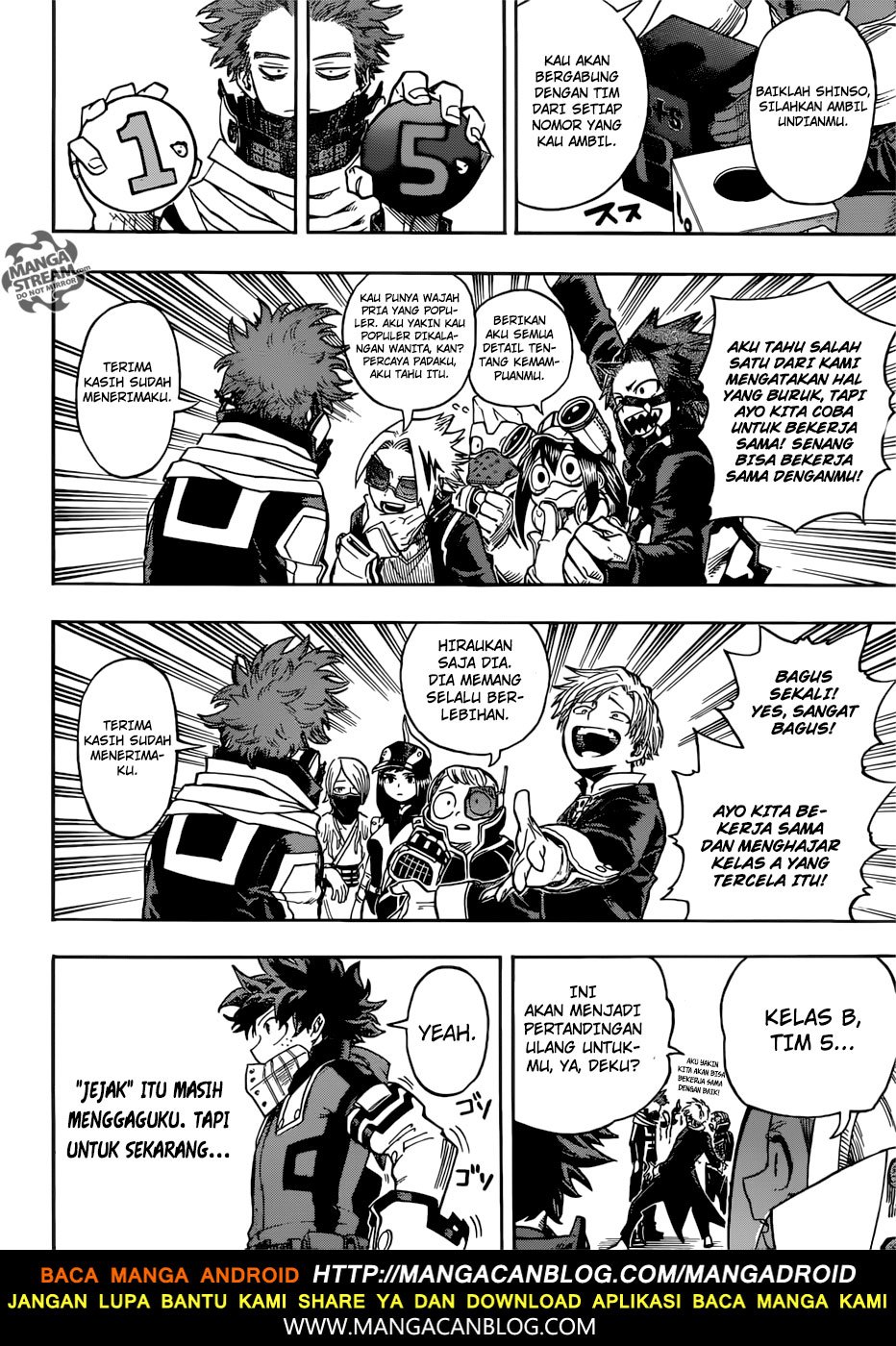 Boku no Hero Academia Chapter 195