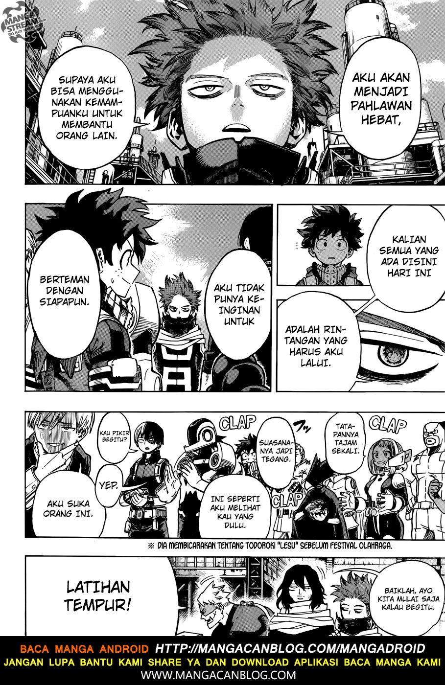 Boku no Hero Academia Chapter 195