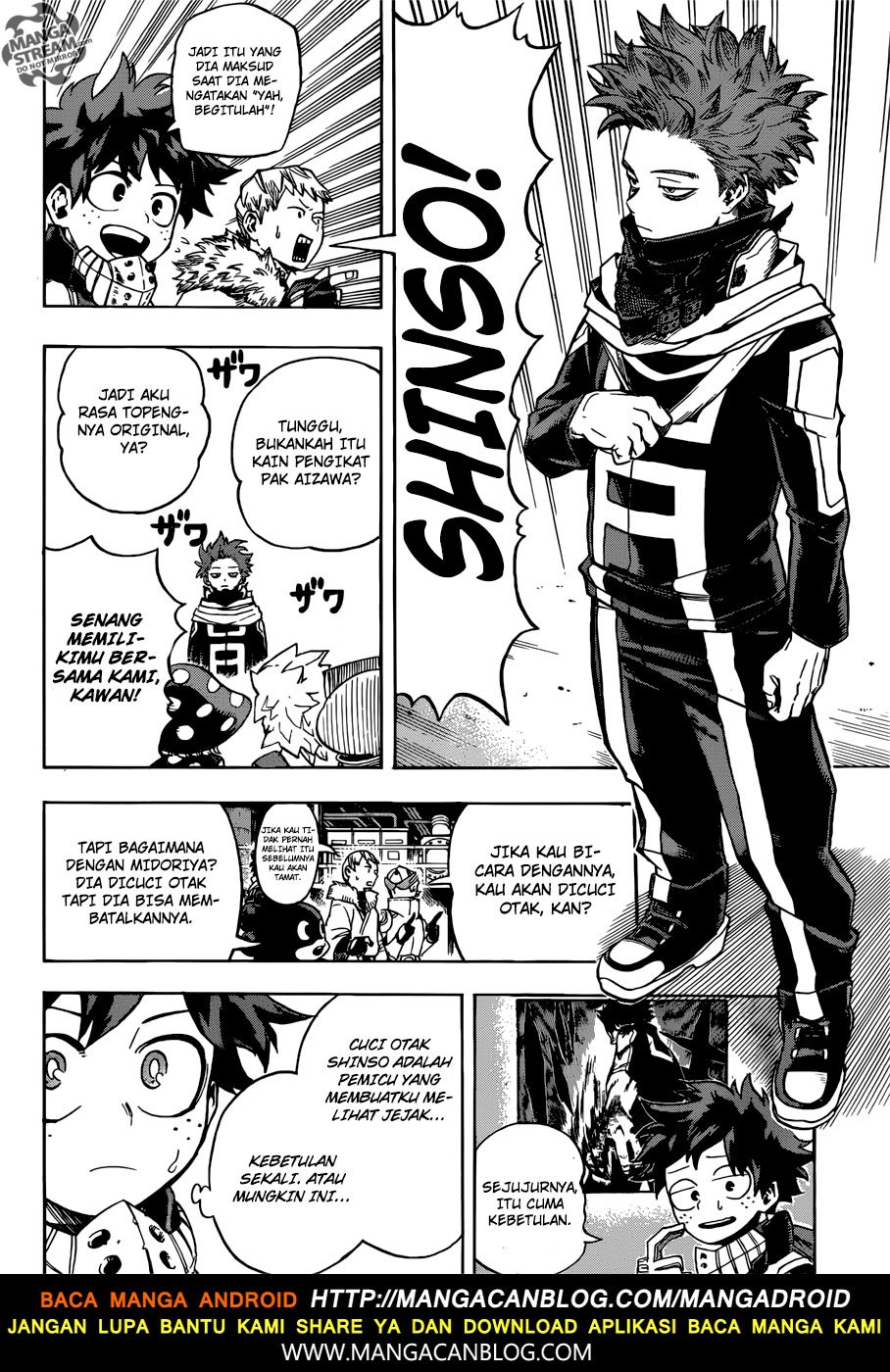 Boku no Hero Academia Chapter 195