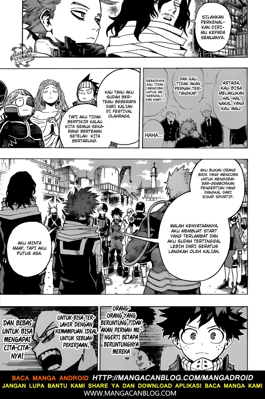 Boku no Hero Academia Chapter 195