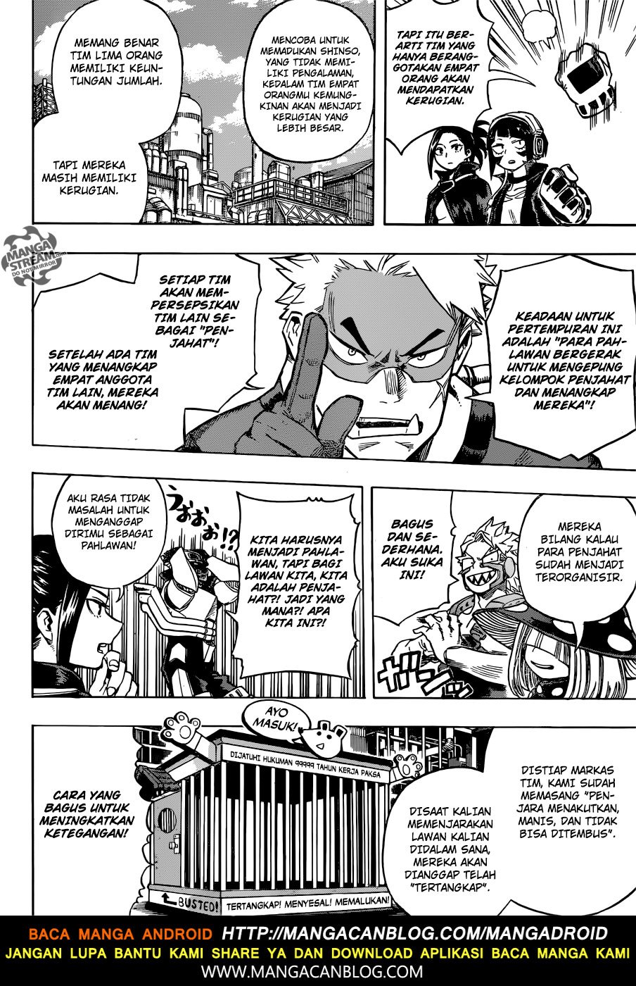 Boku no Hero Academia Chapter 195