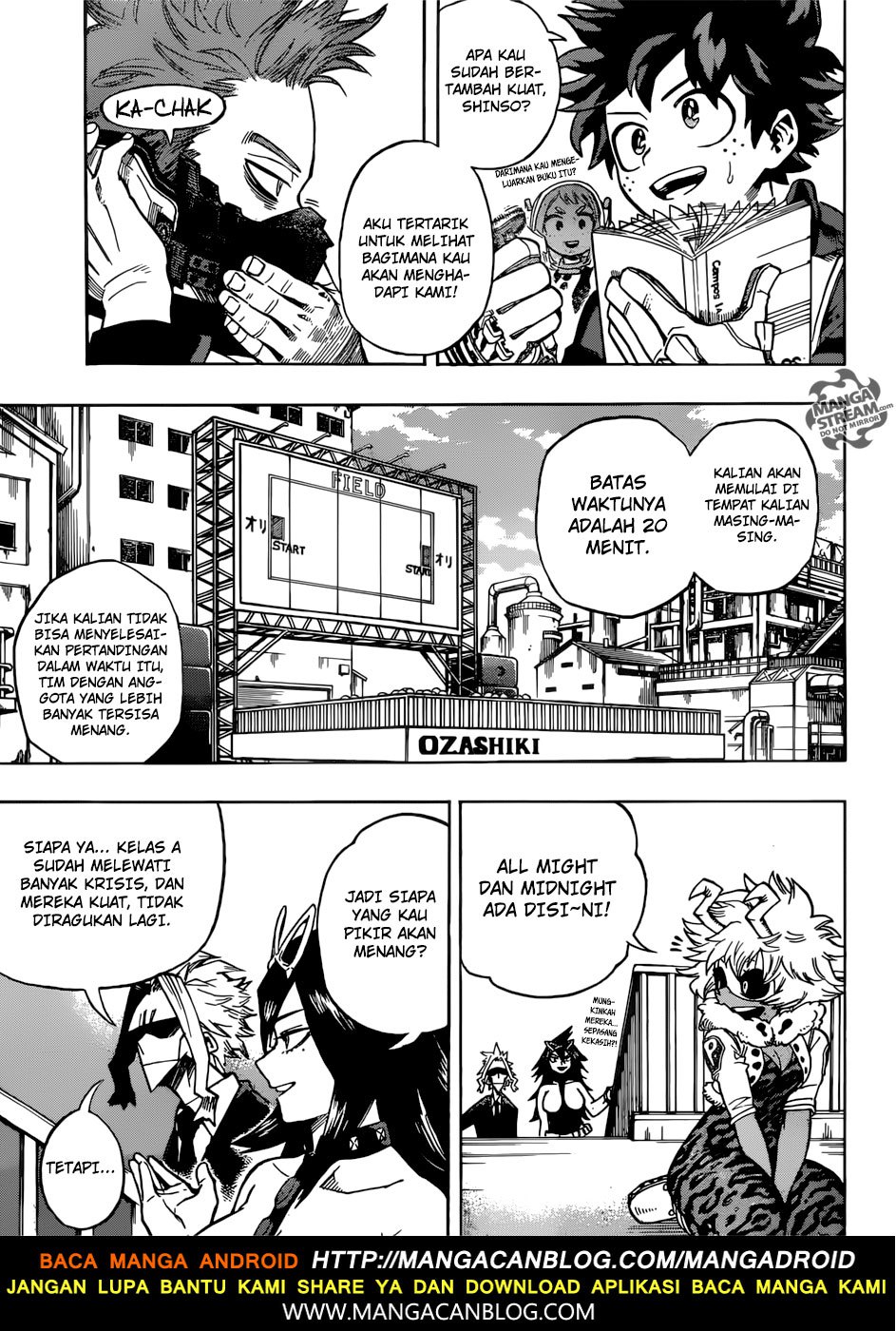 Boku no Hero Academia Chapter 195