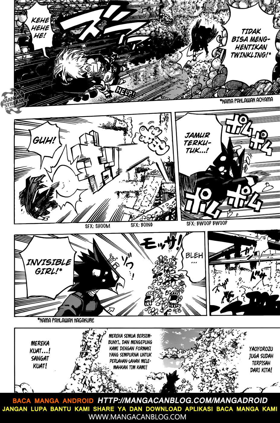 Boku no Hero Academia Chapter 201