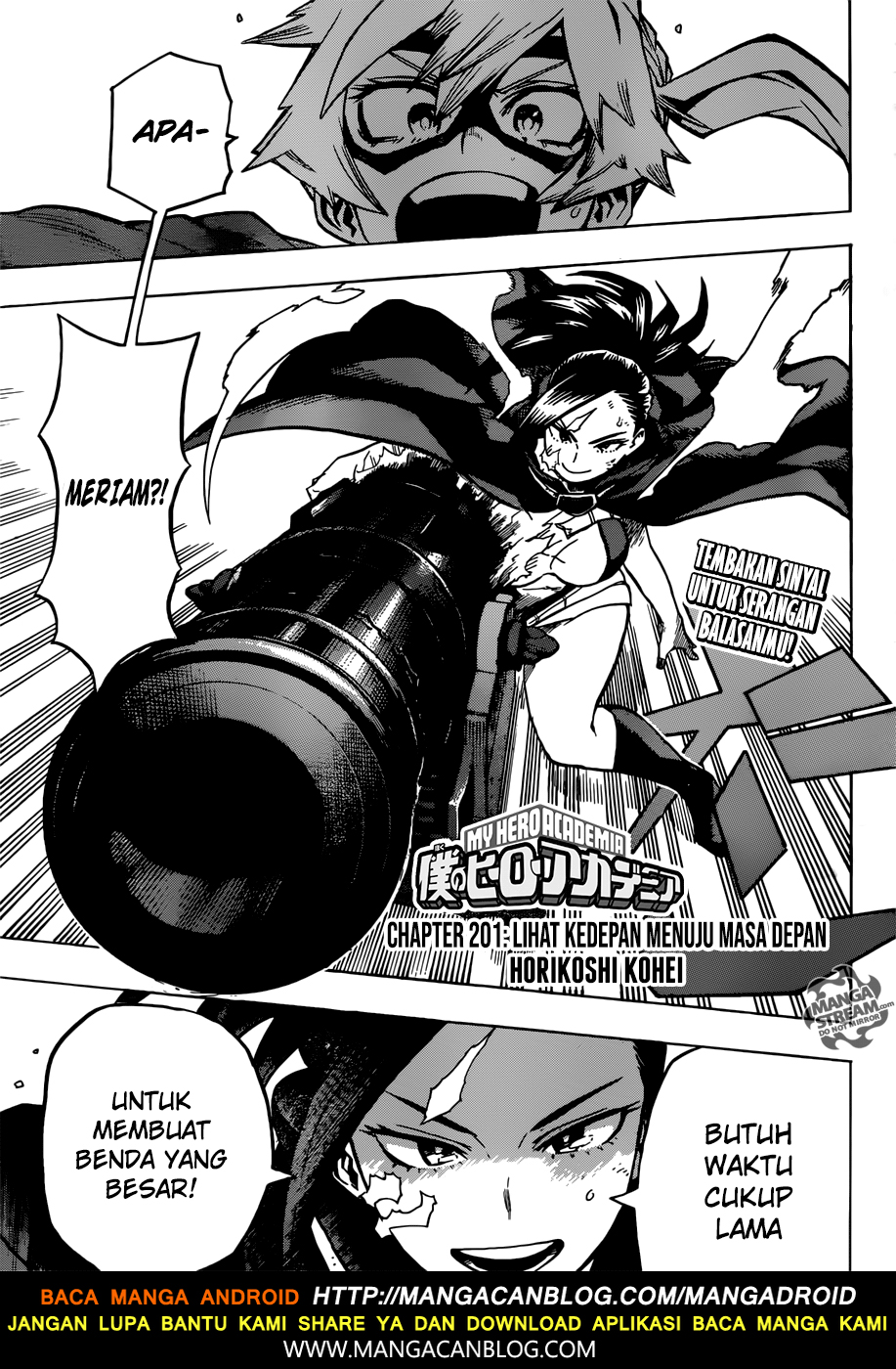 Boku no Hero Academia Chapter 201