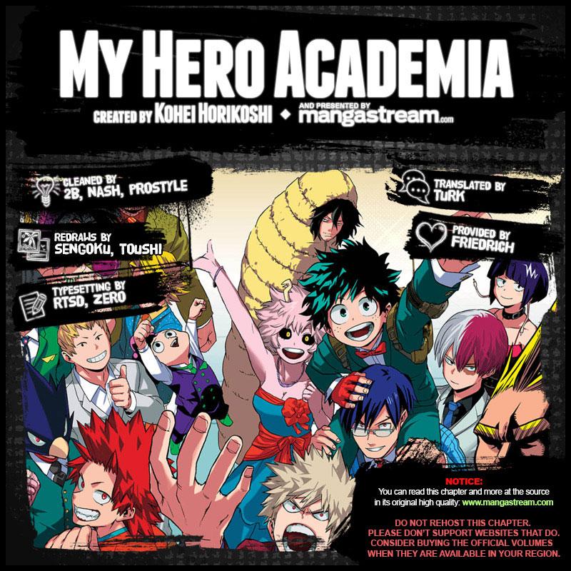 Boku no Hero Academia Chapter 204