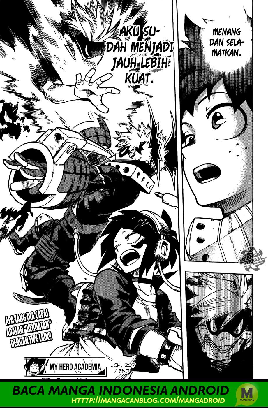 Boku no Hero Academia Chapter 207