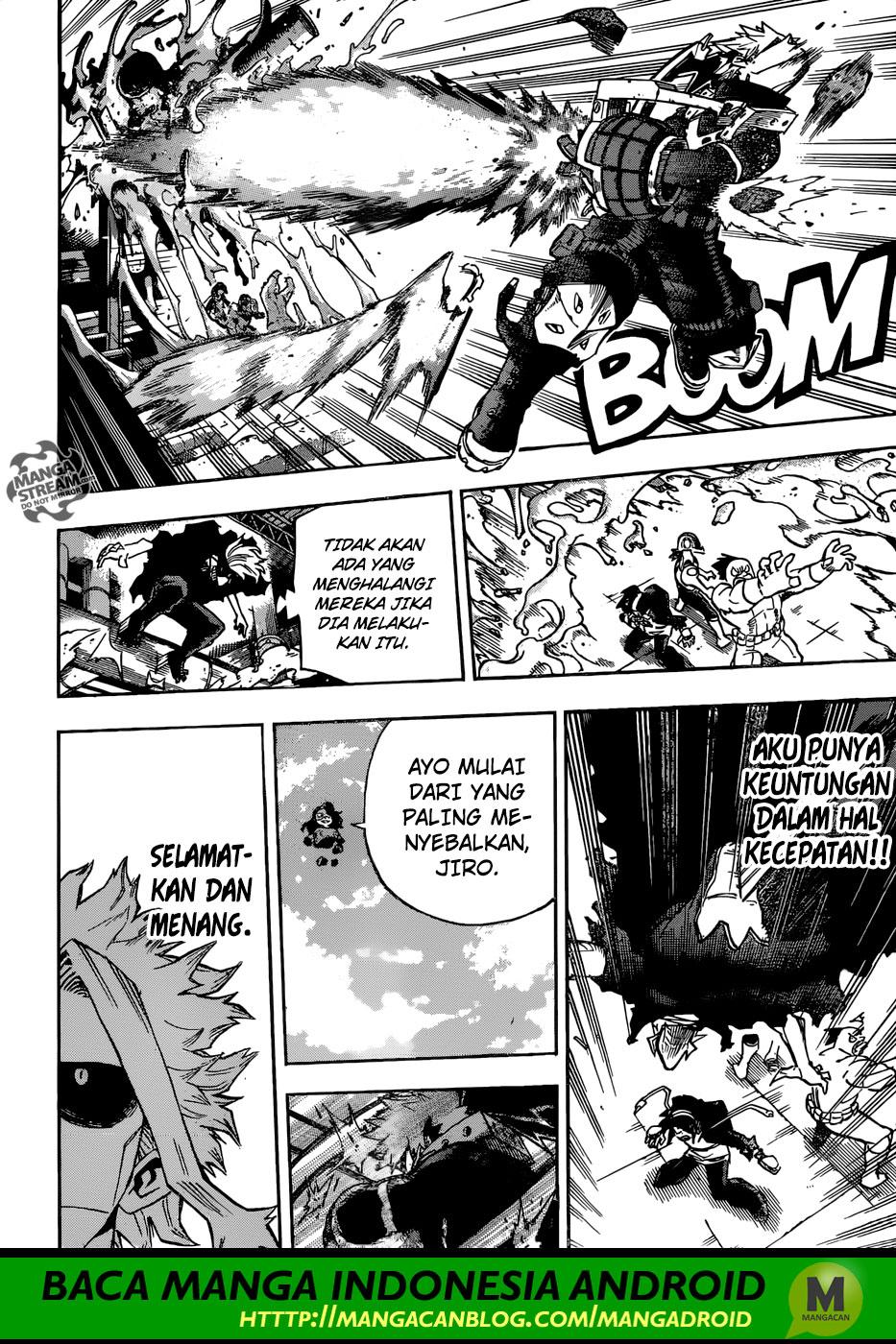 Boku no Hero Academia Chapter 207