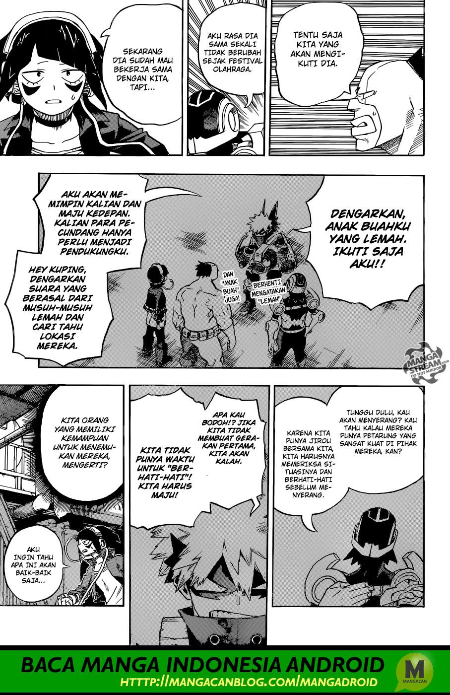 Boku no Hero Academia Chapter 207