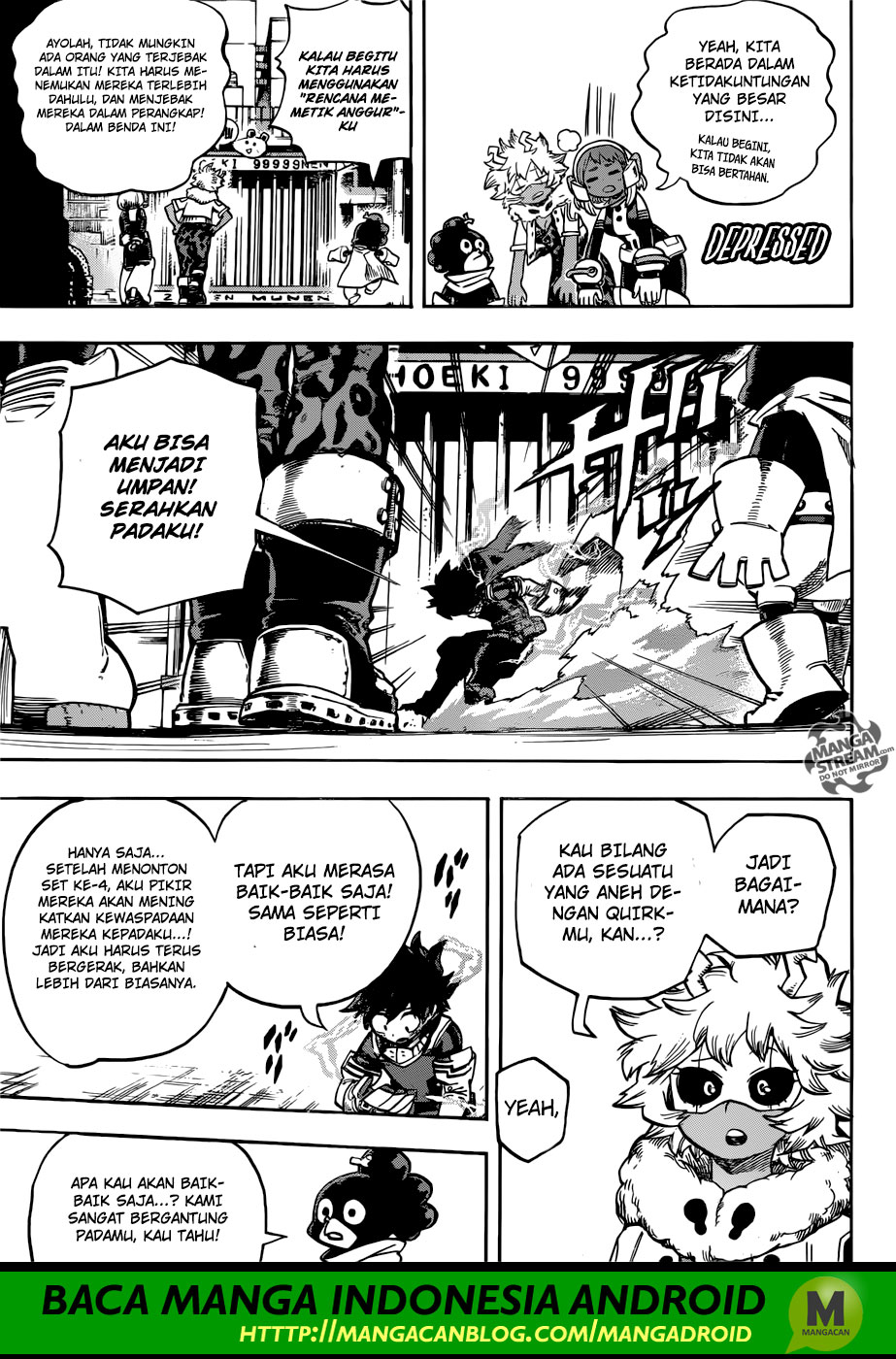 Boku no Hero Academia Chapter 209