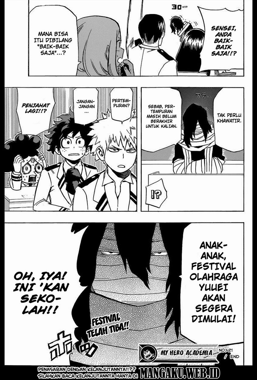 Boku no Hero Academia Chapter 21