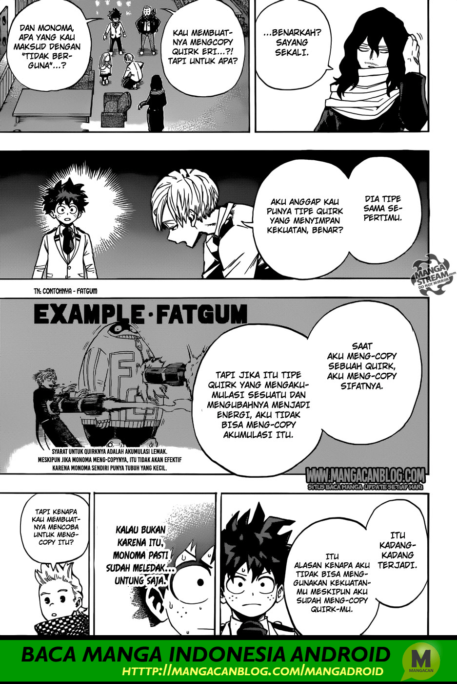 Boku no Hero Academia Chapter 217