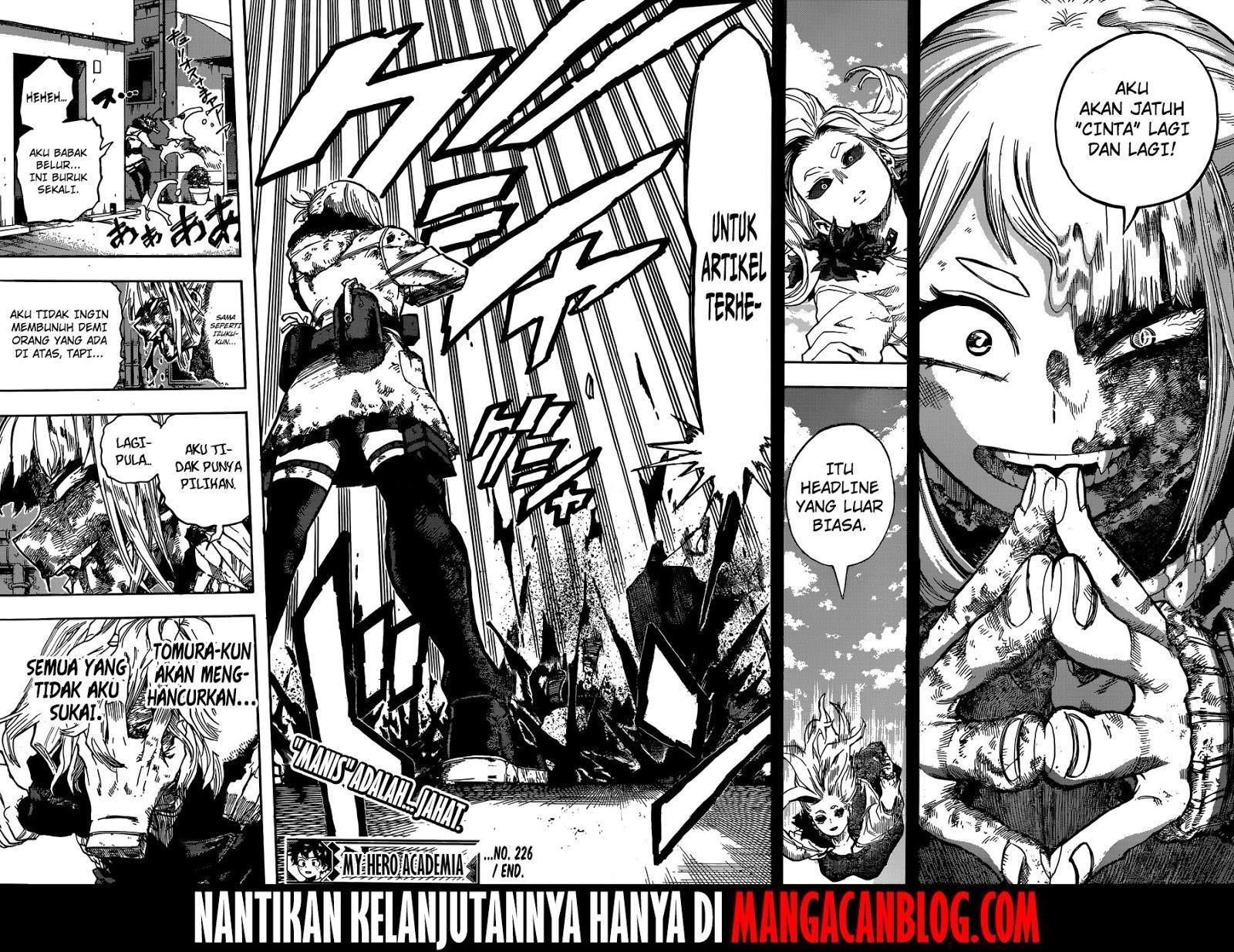 Boku no Hero Academia Chapter 226