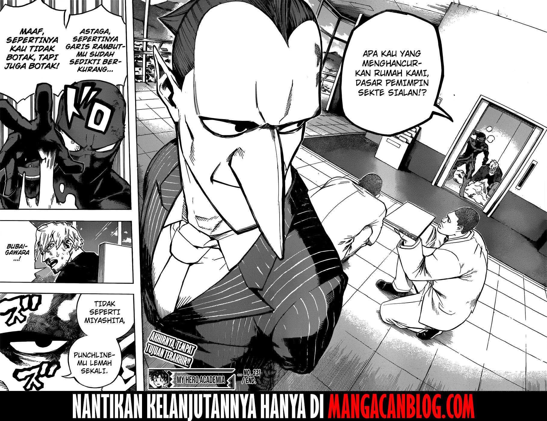 Boku no Hero Academia Chapter 231