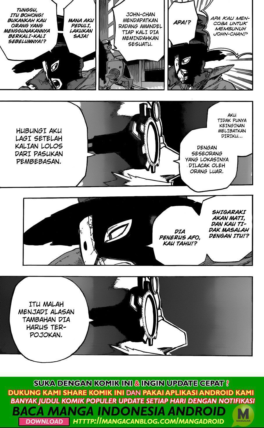 Boku no Hero Academia Chapter 238