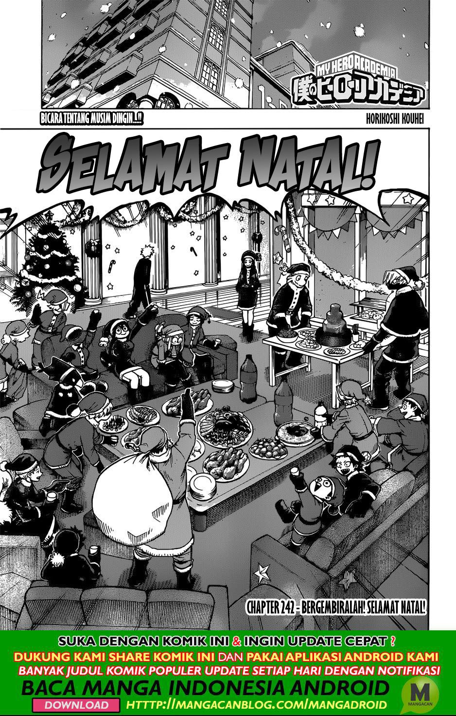 Boku no Hero Academia Chapter 242