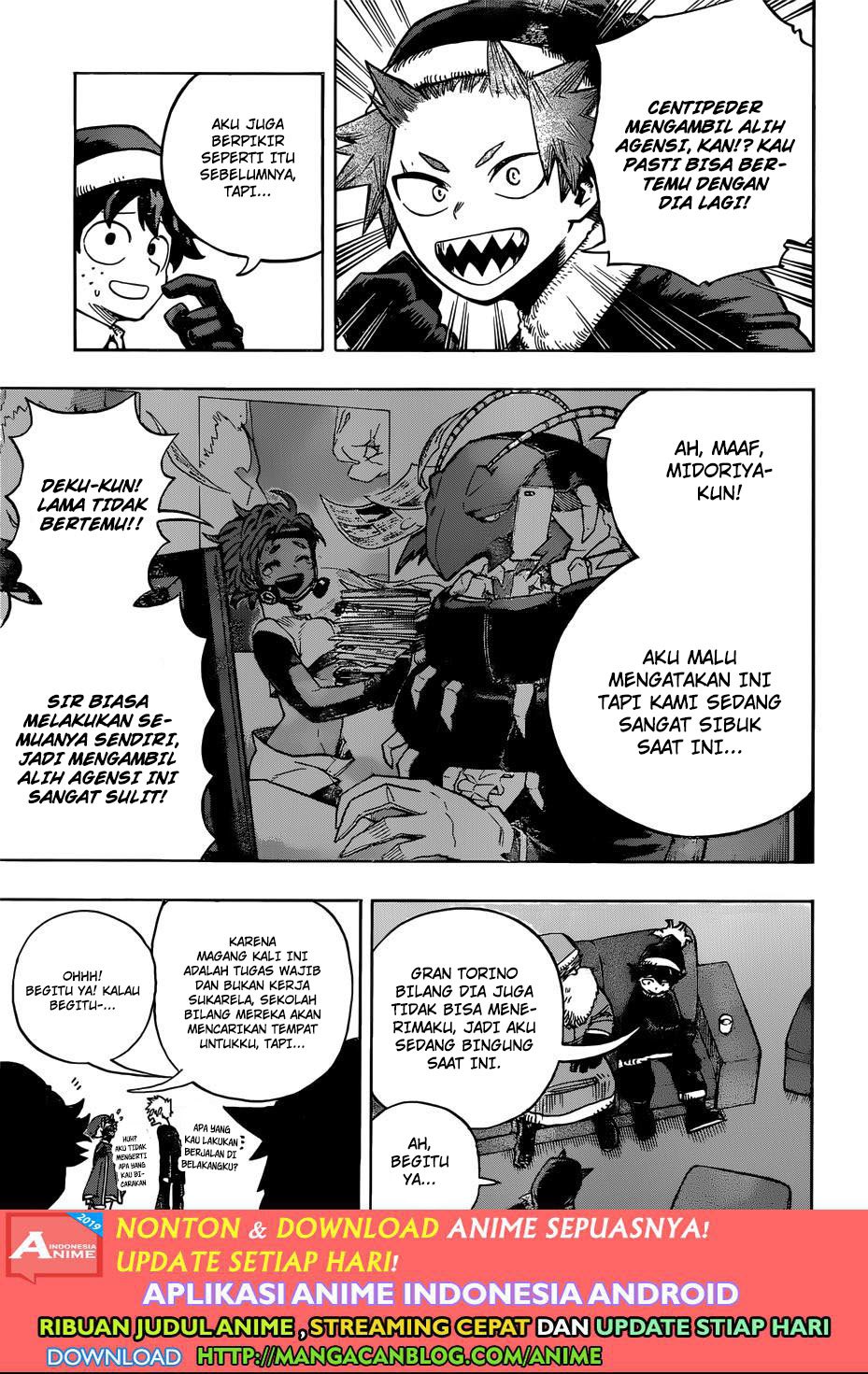 Boku no Hero Academia Chapter 242