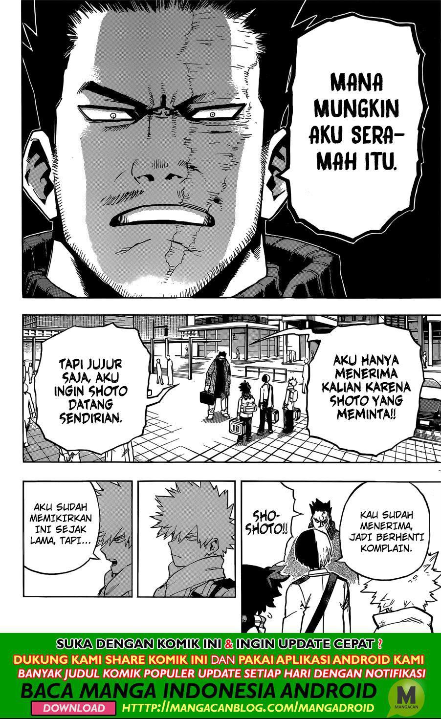 Boku no Hero Academia Chapter 243